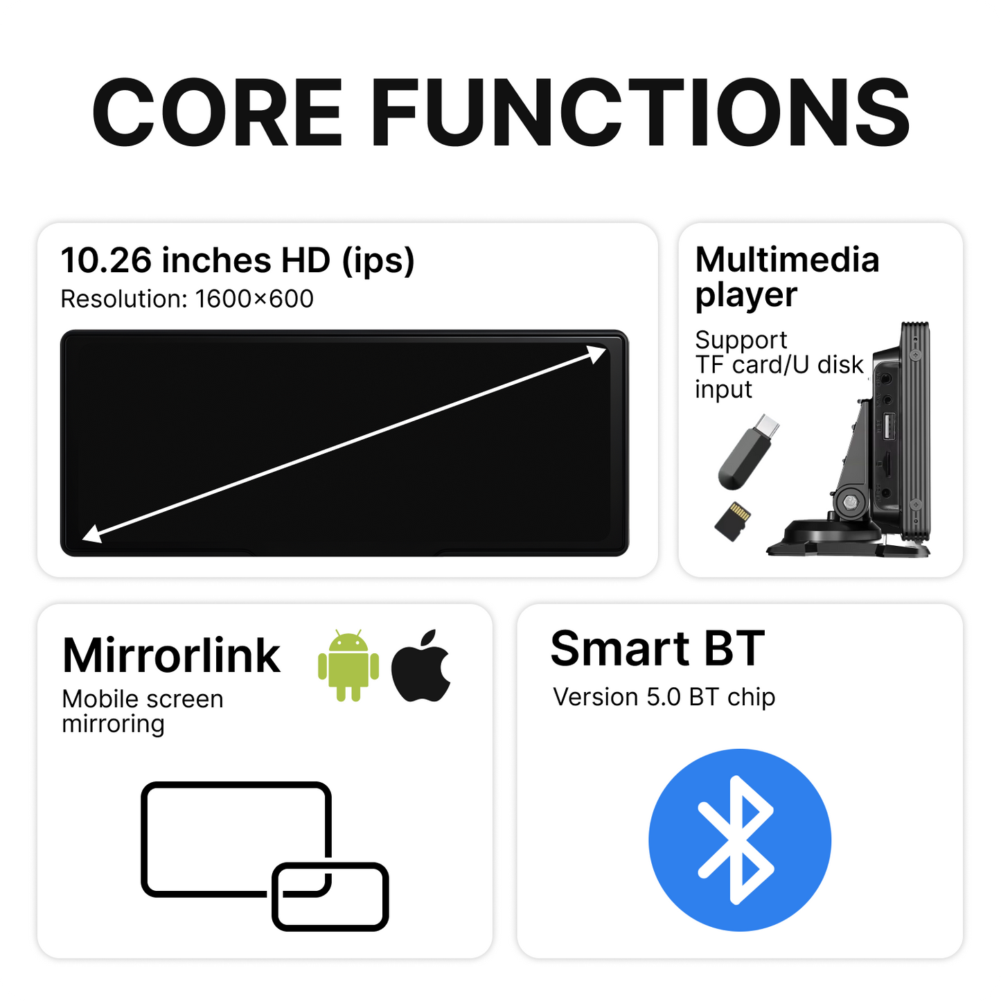 Invooc™ Apple CarPlay Screen