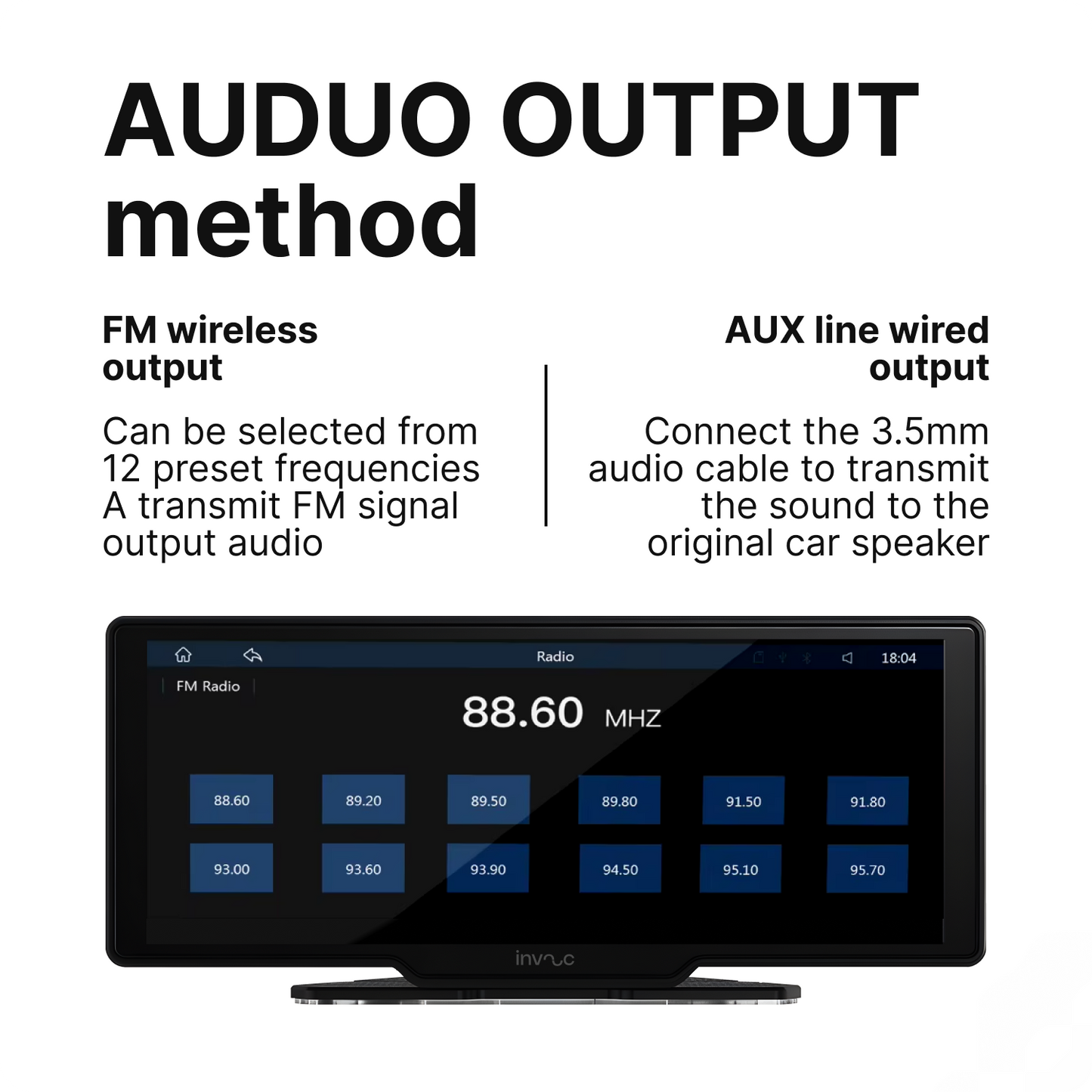 Invooc™ Apple CarPlay Screen